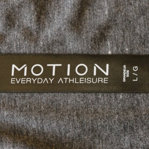 Dress Grey White Striped Soft Jersey L - Picture 8 of 9